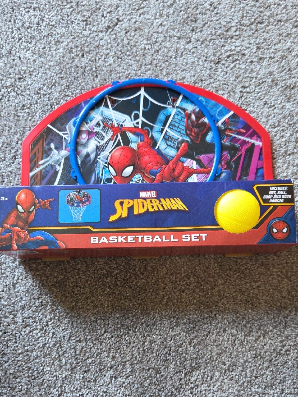 Kids Basketball Set - Red/Blue